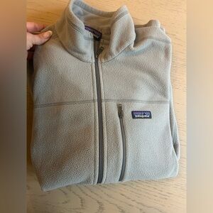 Patagonia Men's light gray Fleece Jacket